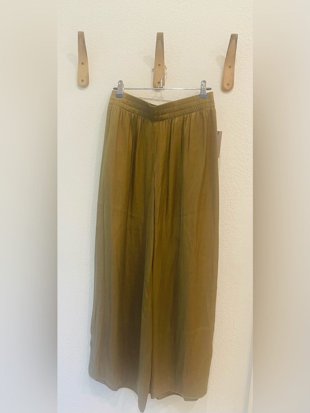 NWT Anthropologie Maeve Draped Wide-Leg Pull-On Pants, Size XS Petite - Picture 4 of 5
